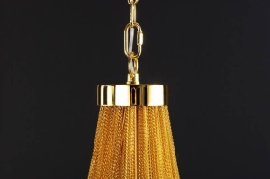 LUSTRA MODERNA 70CM, ROYAL XL, METAL AURIU, DESIGN DEOSEBIT - Img 2