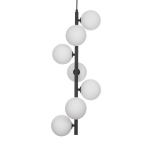 LUSTRA MODERNA, GRAPES, COD 5092, STIL MODERN, REALIZAT DIN METAL SI STICLA
