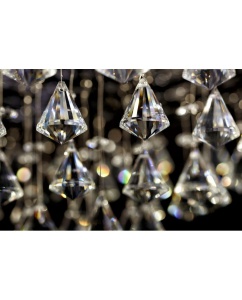 LUSTRA MODERNA IMAGIO W5 DIN CRISTAL SI METAL DESIGN DEOSEBIT - Img 3