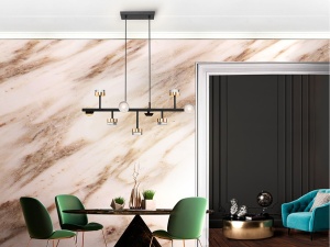 LUSTRA PENTRU DINING - ALTAIS 364201, DIN METAL SI ACRIL, STIL MODERN, SCHULLER - Img 2