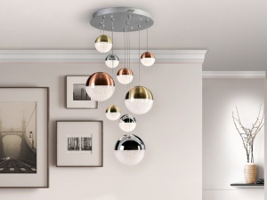 LUSTRA/PLAFONIERA CU LED SPHERE 793091 DESIGN MODERN SCHULLER