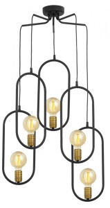 LUSTRA PONTI 1819, DIN METAL, STIL VINTAGE, JUPITER