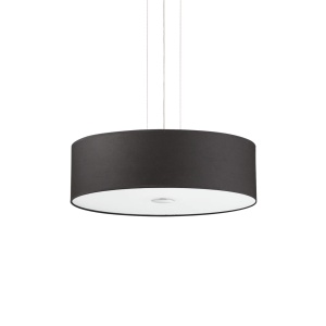 LUSTRA WOODY SP4, NEGRU, DIN METAL, STIL MODERN