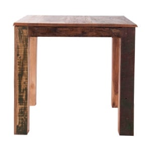 MASA DE BAR JODHPUR REF. 18927, MARO, STIL VINTAGE, DIN LEMN MASIV DE TEC, MANGO SI ACCACIA, PRODUS DETASABIL, VIC
