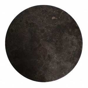 MASA DE BAR REF. 28348, ROTUNDA, NEAGRA, STIL CLASIC, DIN FIER SI MARMURA, PRODUS DETASABIL, VIC - Img 3