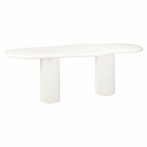 MASA DINING BLOOMSTONE, 260 CM, ALBA, DIN MDF SI ECO PLASTER, RICHMOND INTERIORS
