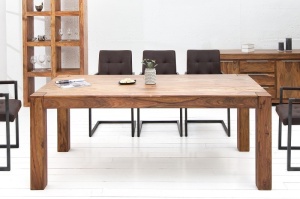 MASA DINING, DIN LEMN MASIV, 160CM, MAKASSAR 39362, DESIGN VINTAGE