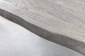 MASA SCORPION 140CM, LEMN MASIV DE SALCAM SI METAL, DESIGN INDUSTRIAL - Img 4