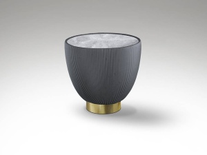 MASUTA DE CAFEA 47CM, CANDY 745437, DIN STICLA SI METAL, STIL MODERN SCHULLER - Img 3