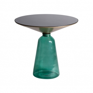 MASUTA DE CAFEA AUXILIAR REF. 29828, DIN METAL SI STICLA, STIL MODERN, VIC - Img 2
