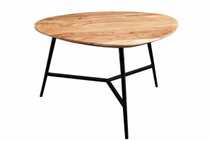 MASUTA DE CAFEA, BEAUTY BY NATURE 70 CM, LEMN DE SALCAM SI CADRUL DIN METAL, ARTIM GROUP COLLECTION - Img 6