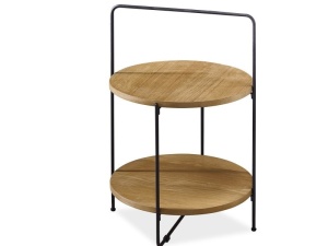 MASUTA DE CAFEA DESIGN INDUSTRIAL ENVY 50 STEJAR/NEGRU