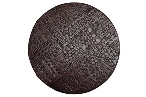 MASUTA DE CAFEA HIEROGLYPH 6713, MARO/NEGRU, DIN LEMN DE MANGO SI METAL, STIL VINTAGE G&C - Img 2