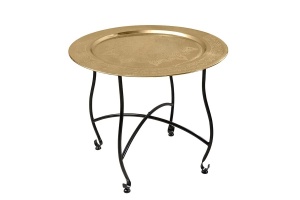 MASUTA DE CAFEA, MARRAKESCH 60CM, DIN METAL, AURIU/NEGRU, ARTIM GROUP SELECTION - Img 4