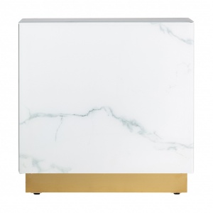MASUTA DE CAFEA NEVA REF. 29765, DIN METAL SI STICLA, STIL MODERN, VIC