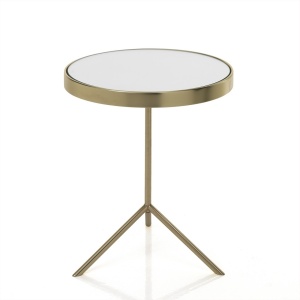 MASUTA DE CAFEA/NOPTIERA, TRIPOD 40CM, DIN METAL SI STICLA, ARTIM GROUP SELECTION