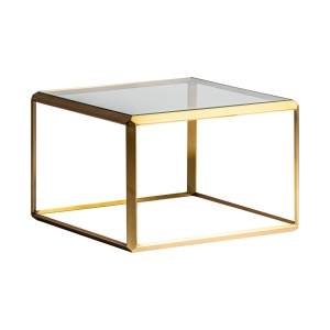 MASUTA DE CAFEA PRONSFELD REF. 29147, DIN METAL SI STICLA, STIL MODERN, VIC - Img 3
