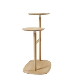 MASUTA DE CAFEA SWIVO, NATURALA, CONFECTIONATA DIN LEMN, STIL MODERN - Img 4