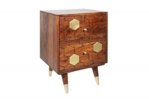 NOPTIERA/ DULAP, MYSTIC 40CM, LEMN SALCAM, COD 39950, STIL RETRO - Img 6