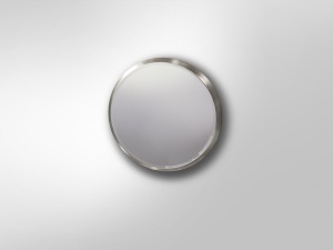 OGLINDA DECORATIVA ARIES, 44 CM, DIN STICLA SI MDF, STIL MODERN - Img 3