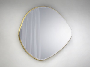 OGLINDA DECORATIVA MIMO, 114x110 CM, DIN STICLA SI MDF, STIL MODERN - Img 3