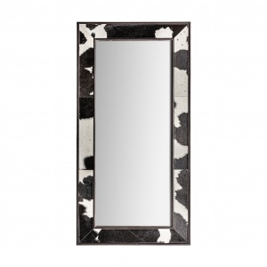 OGLINDA WAUKUN REF. 29471, DIN PIELE SI STICLA, STIL CLASIC, VIC