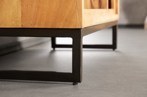 ORGANIZATOR DE SUFRAGERIE 190CM, DIN LEMN MASIV DE SALCAM SI METAL, ARTIM GROUP SELECTION - Img 6