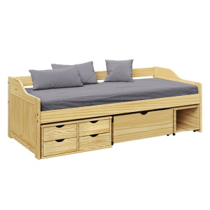 PAT CU SPATIU DE DEPOZITARE MAXI NEW, STEJAR, STIL MODERN, TK