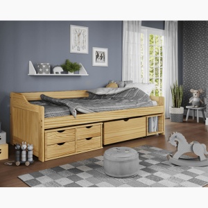 PAT CU SPATIU DE DEPOZITARE MAXI NEW, STEJAR, STIL MODERN, TK - Img 2