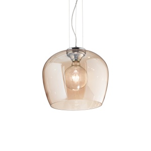 PENDUL BLOSSOM SP1, AMBER, DIN STICLA, STIL MODERN