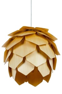 PENDUL CONO, NATURAL, DIN PLACAJ SI METAL, STIL MODERN