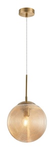 PENDUL LUMINA P031PL-01BS, DIN METAL SI STICLA, STIL MODERN, MAYTONI