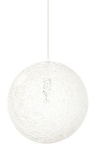 PENDUL LUNA 80, ALB, DIN CANEPA, STIL MODERN, B2