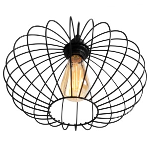 PENDUL PARMA GY180402, 17x30,5x85 cm, NEGRU, DIN OTEL SI METAL DE INALTA CALITATE, STIL MODERN, TU - Img 3
