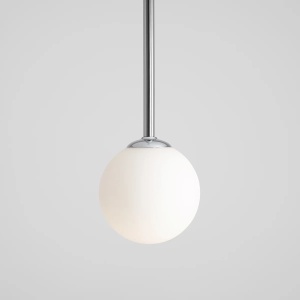 PENDUL PINNE LONG, 92 CM, CROM, DIN STICLA SI METAL, STIL MODERN