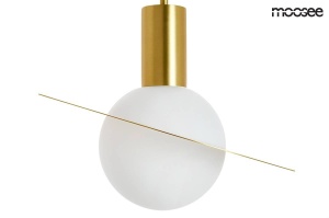 PENDUL URAN, AURIU, DIN METAL SI STICLA, STIL MODERN, B2 - Img 3