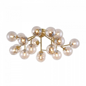 PLAFONIERA BALBO MOD545PL-20G, DIN METAL SI STICLA, STIL MODERN, MAYTONI