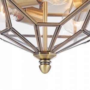 PLAFONIERA ZEIL H356-CL-03-BZ, DIN METAL SI STICLA, STIL CLASIC, MAYTONI - Img 2
