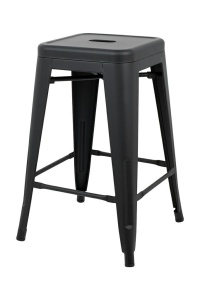 SCAUN DE BAR NEGRU HOKER TOWER 66, STIL MODERN