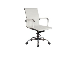 SCAUN DIRECTORIAL DE BIROU Q-124 ALB STIL MODERN
