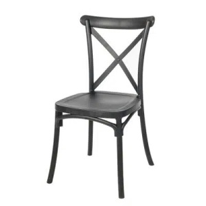 SCAUN PENTRU SALA EVENIMENTE/DINING, NEGRU, DIN PLASTIC DUR, ARTIM GROUP SELECTION