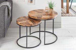 SET 2 MASUTE DE CAFEA, ELEMENTS, COD 39591, STIL INDUSTRIAL