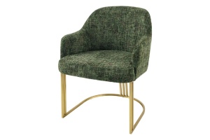 SET 2 SCAUNE, EXTRAVAGANCIA, MATERIAL CHENILLE, VERDE INCHIS, ARTIM GROUP SELECTION