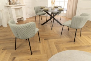 SET 2 SCAUNE, LYON, MATERIAL RAIAT, VERDE MENTA, ARTIM GROUP SELECTION - Img 5