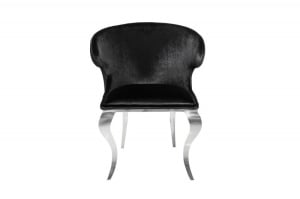 SET 4 SCAUNE NEGRE BAROCK II 38871 DESIGN MODERN - Img 2