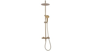 SET DE DUS REA LUNGO CU TERMOSTAT, AURIU PERIAT, DIN ALAMA, CALITATE SUPERIOARA - Img 4