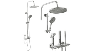 SET DE DUS REA MAX, CROM, DIN ALAMA, CALITATE SUPERIOARA