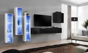 SET LIVING MODULAR CU LED SWITCH 13, WS SW13, STIL MODERN, ASM