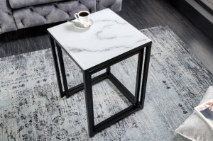 SET MASUTE DE CAFEA, ELEGANCE 40/35CM, DIN STICLA CU EFECT DE MARMURA, COD 42176 - Img 2