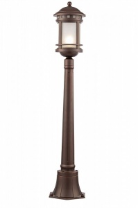 STALP EXTERIOR SALAMANCA O031FL-01BR , DIN ALUMINIU, STIL MODERN, MAYTONI